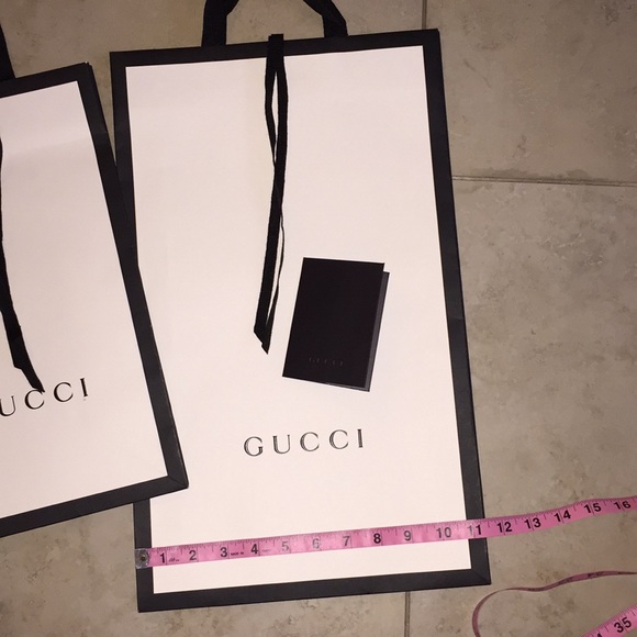 gucci paper bag 2018